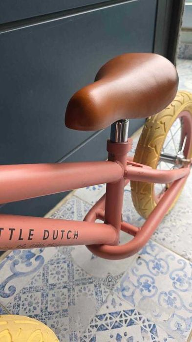 Bicicleta de echilibru Copii - Little Dutch - Roz pudra