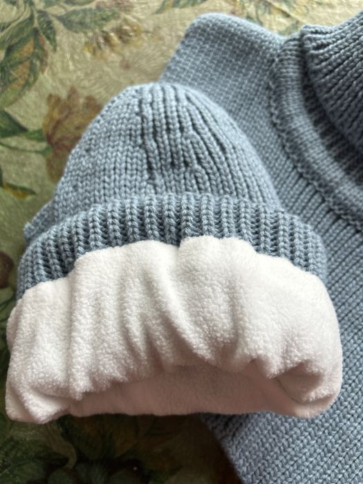 Шапка с подкладом и снуд