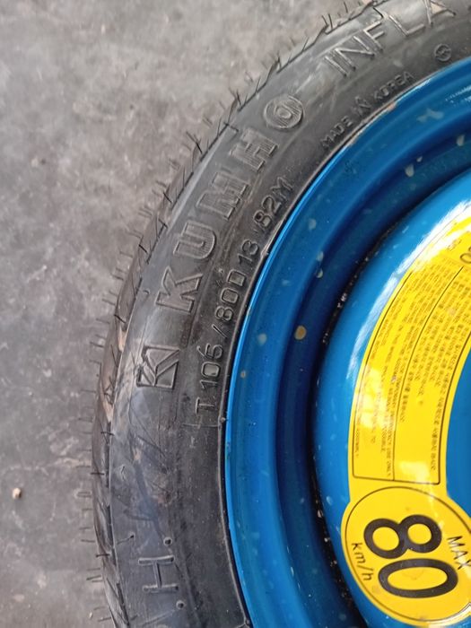 Резервна гума  4х114.3 за Даево/ Шевролет / Daewoo Matiz/ Chevrolet