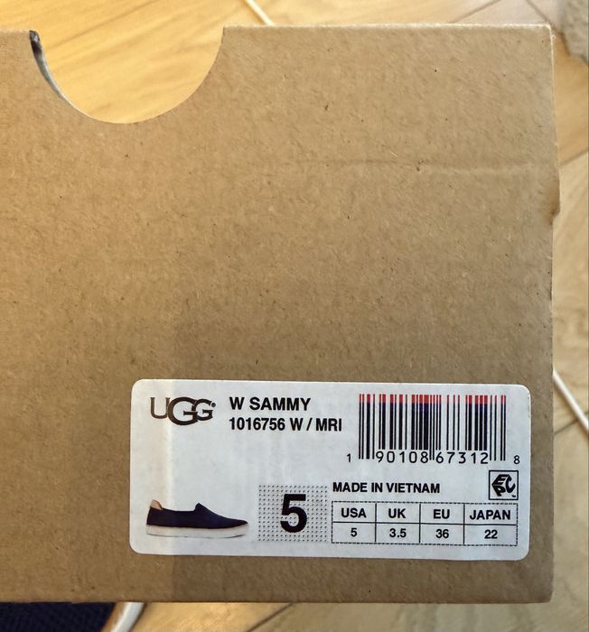 Espadrile UGG albastre Noi cu cutie originala | dama | marime 36