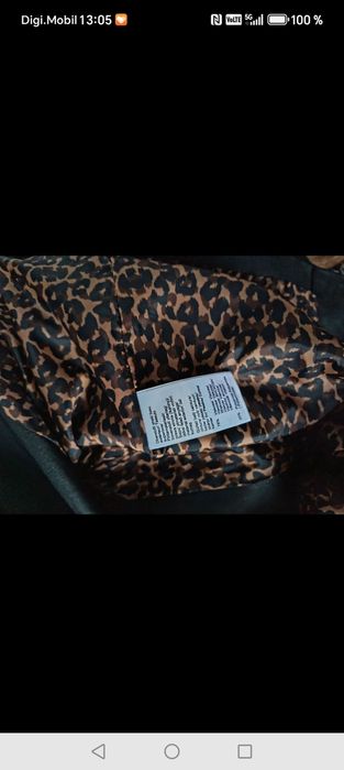 Trenci din imitație de piele mărimea 40.