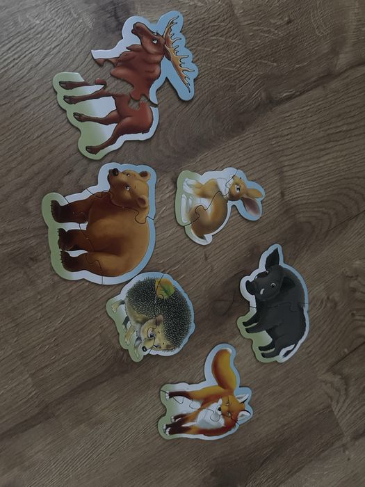 Развивающие игрушки пазлы