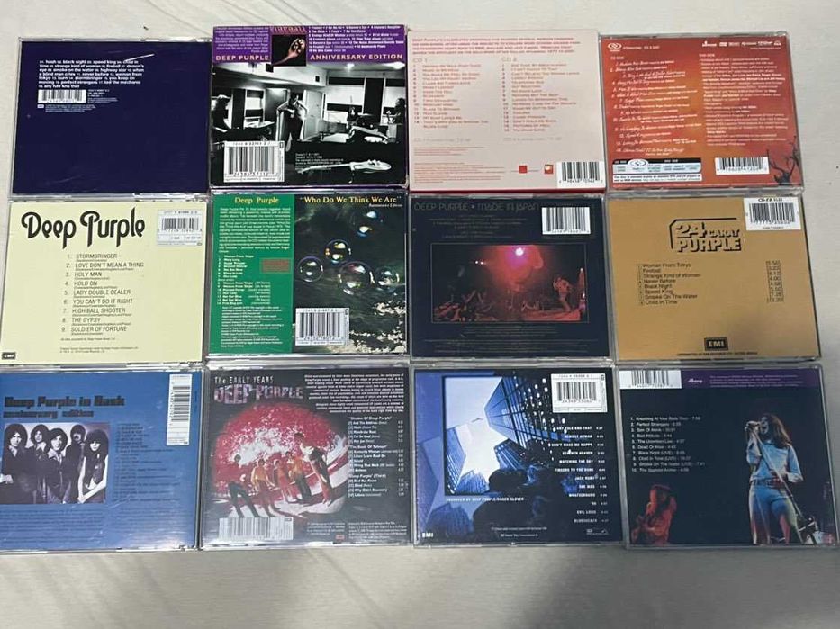 Colectie 12  cd-uri Deep Purple / Ian Gillan