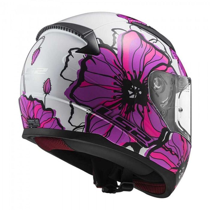 Casca moto integrala LS2 FF353 Rapid II Poppies, NOU cu eticheta!