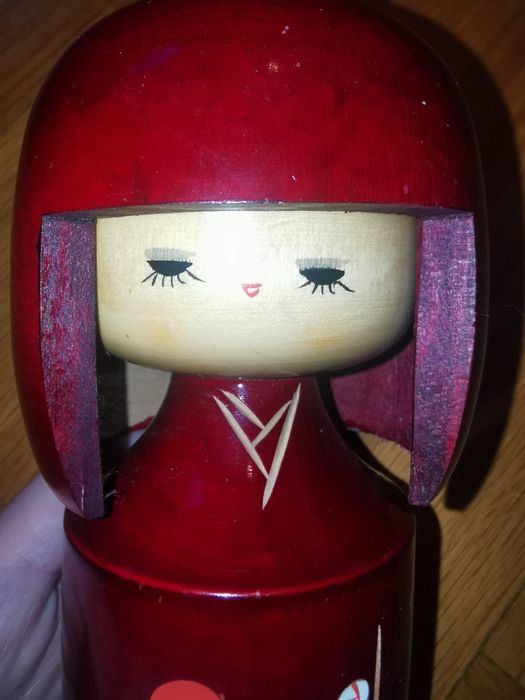 Винтидж кукла Keiji Miyama Kokeshi кукла Кукеши художник Кейджи Мияма