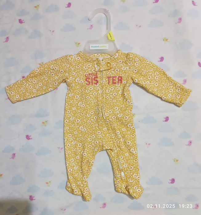 Боди carter's для новорожденной