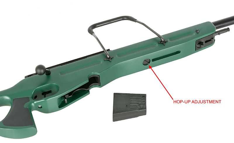 Pusca Sniper Airsoft Snow Wolf SW-25 SV-98 Spring/Arc Noua Metal Lemn