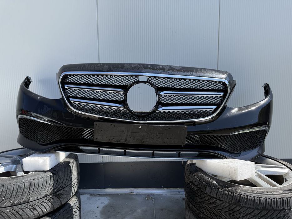 Предна броня с решетка  Mercedes E-class W213,2017-2020