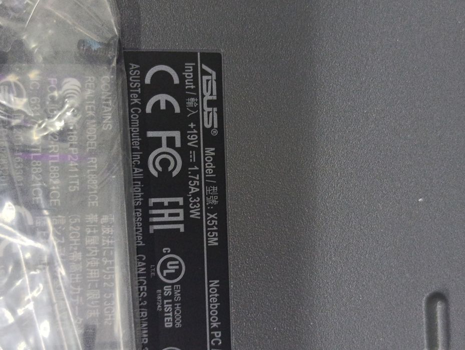 Dezmembrez Asus x515m display tastatura baterie Connector hdd