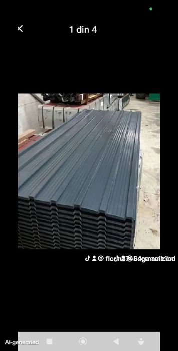 Tabla cutata maro și gri