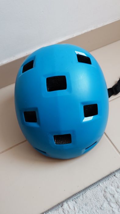 Cască protecție copii Oxelo B100 Blue (Decathlon) - Mărimea S (52-54 cm)