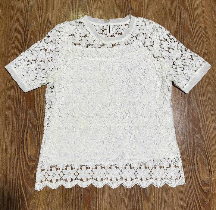 Блузка кружевная (хлопок) + подарок