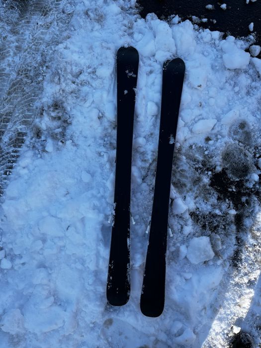 Schiuri copii (baieti, fete) 110 cm Nordica cu legaturi Salomon