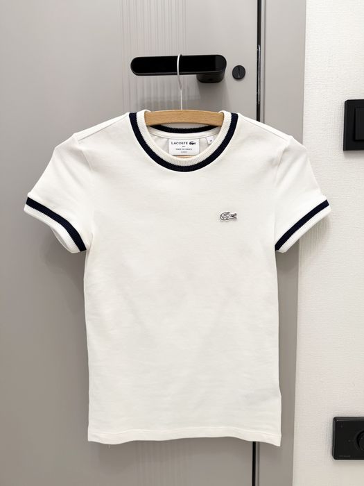 Lacoste футболка женская оригинал новая XS