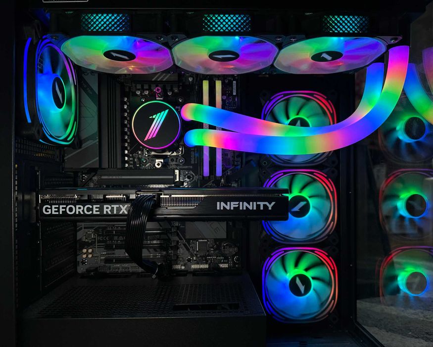 Игровой ПК 5060TI 16gb + Ryzen 7800X3D + 32 gb ram