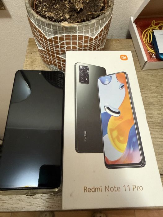 Xiaomi Redmi Note 11 Pro 4G, Dual Sim, 128GB , 8GB RAM, Graphite Gray
