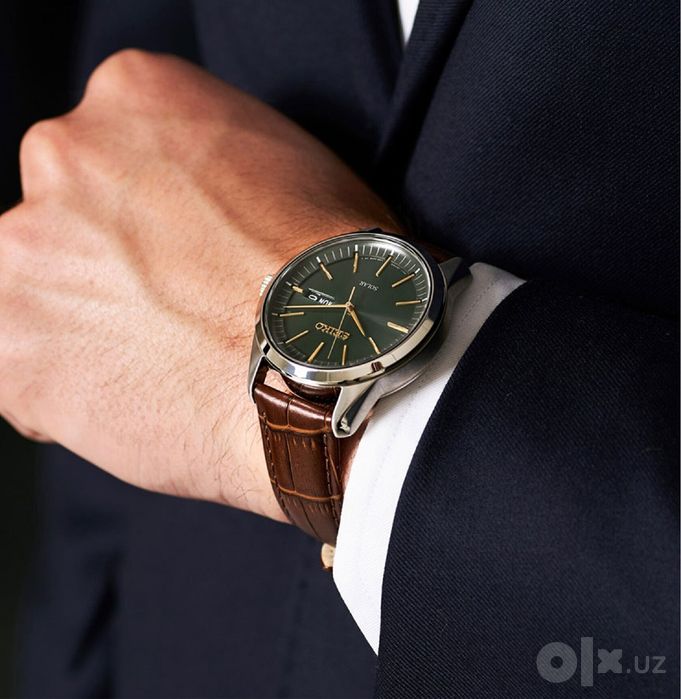 Seiko Essentials Solar Green Dial SNE529P1