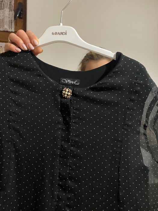 Черна рокля - голям тазмер