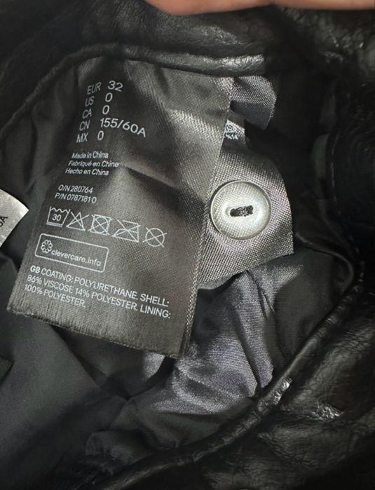 Fustă mini H&M, mărime XXS (EU 32)