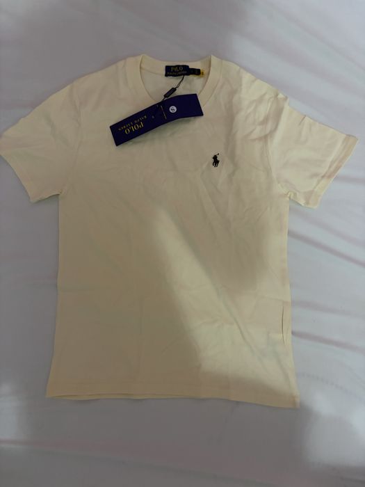 Tricou Polo Ralph Lauren Crem S