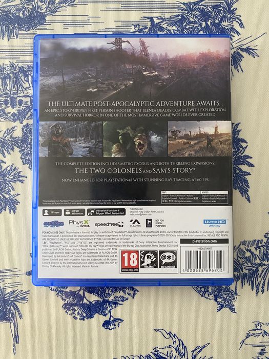 Metro Exodus на PS5