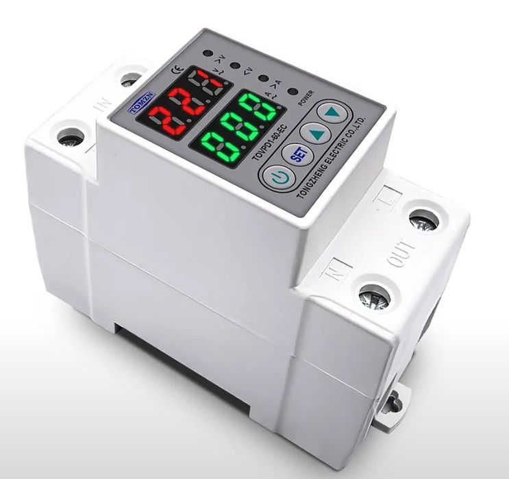 Прибор защиты от перепадов напряжения в сети.