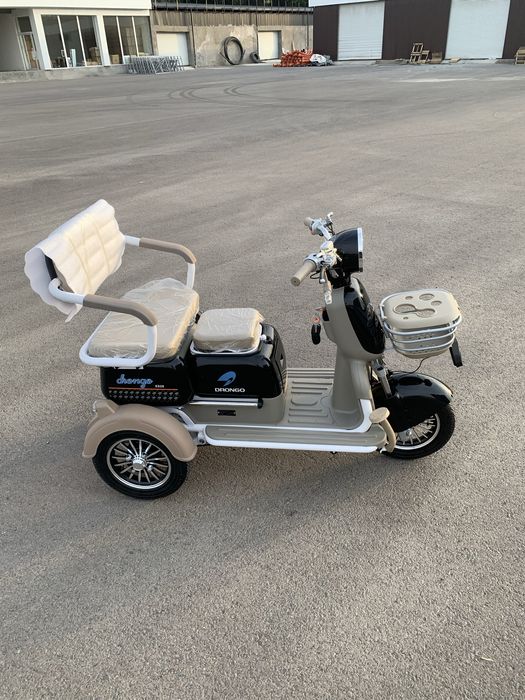 Skuter, tritsikl, muravey, riksha.