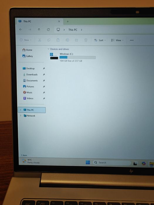 Неупотребяван лаптоп HP EliteBook 640 G11 в гаранция до Септември  202