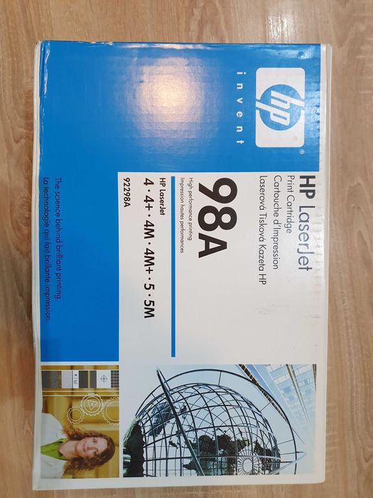 Оригинална тонер касета за лазерен принтер HP LaserJet 92298A