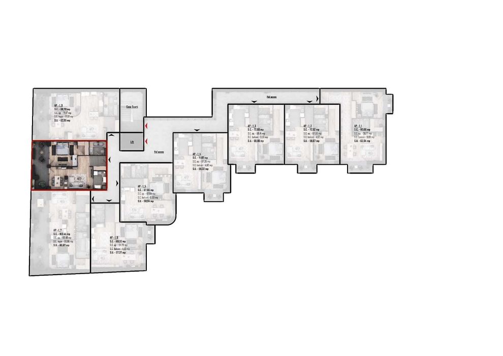 Apartament de vânzare – Nr. 12 | Sophie Residence, Oradea