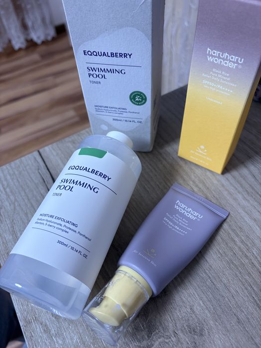 Корейска козметика - Eqqualberry swimming pool toner, Haruharu Wonder