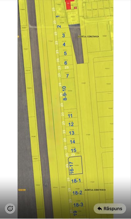 Teren intravilan Vama  Veche  pe partea cu marea