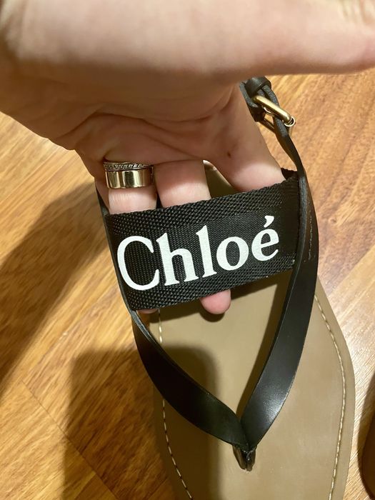 Sandale Chloe Whoody Logo Strap