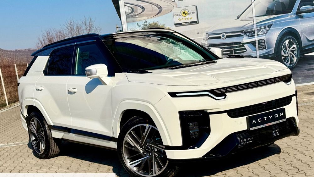 KGM Actyon Actyon 2025 EXECUTIV AWD - 2Ton Grand Withe - LCX (E76) Piele Neagră+R