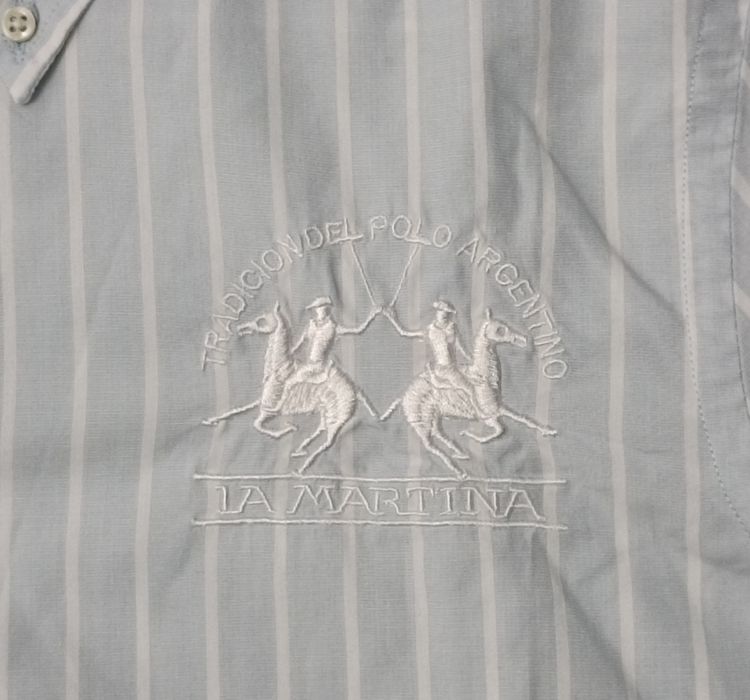 La Martina Long Sleeve оригинална риза L памучна дълъг ръкав