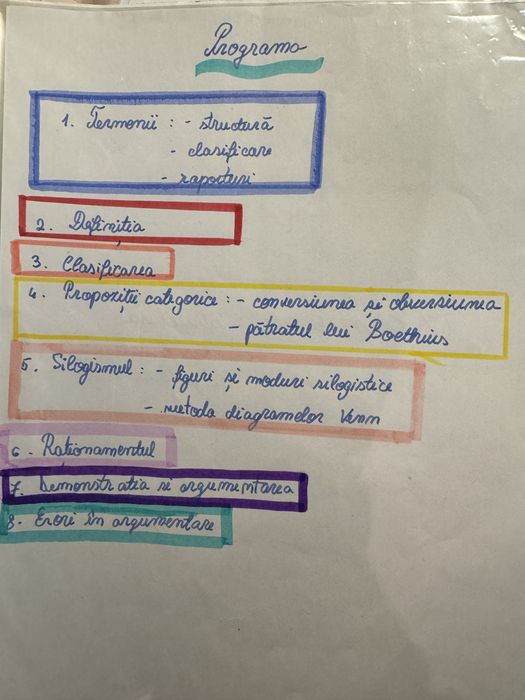 pregatire logica bac- 400 lei toata materia