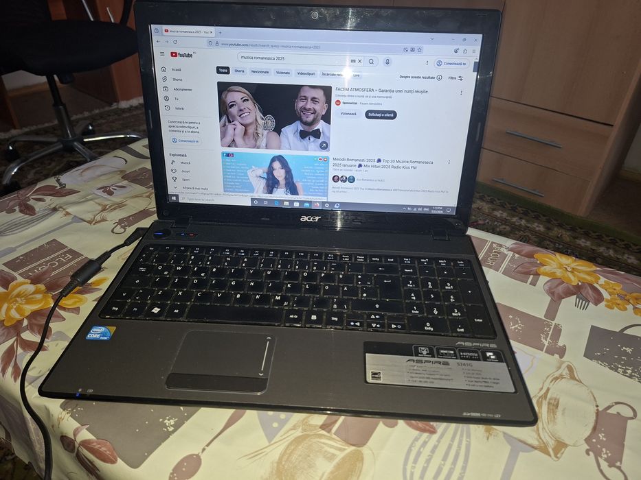 Acer Aspire 5741g, Intel i5, Windows 10 Pro  + Office, 500 gb, 6 gb ram