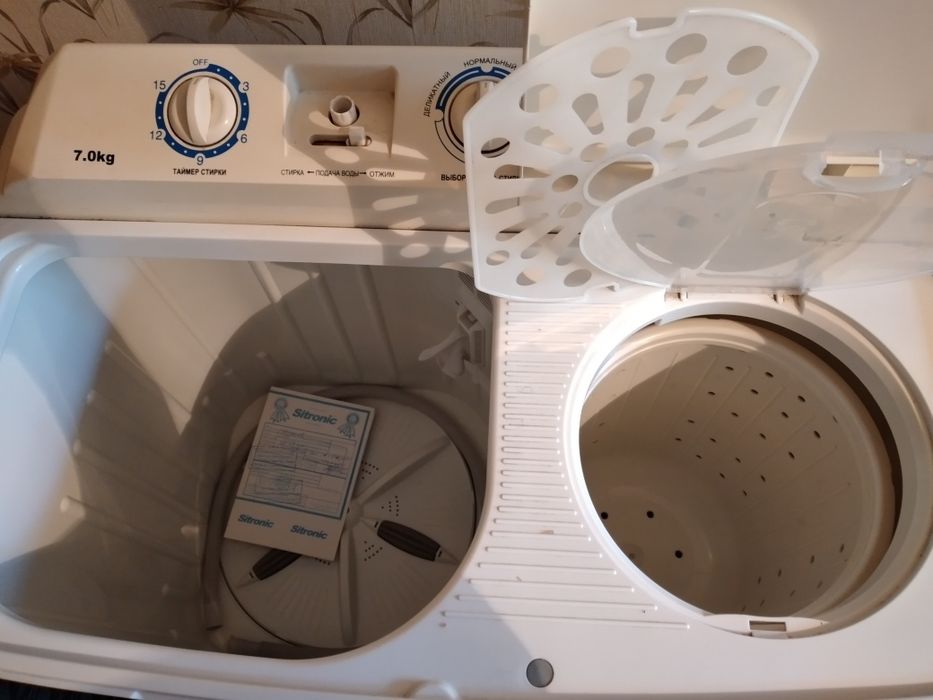 Продам стиралку полуавтомат в отличном состоянии, рабочая,своя