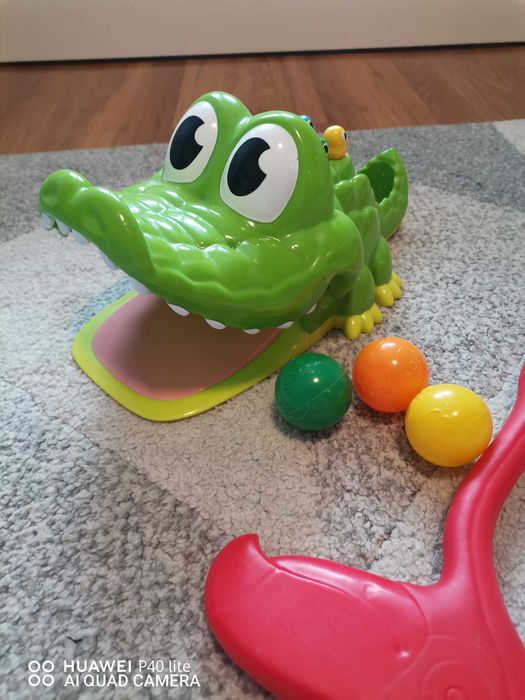 Детска игра за голф-крокодил