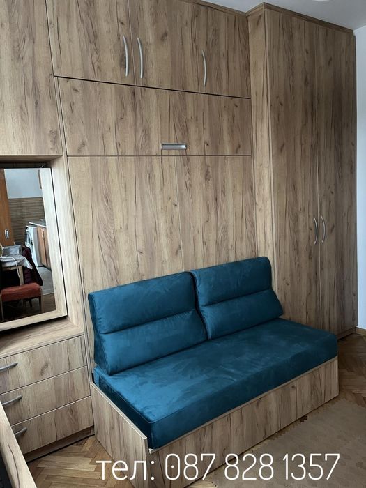 Падащо легло с диван