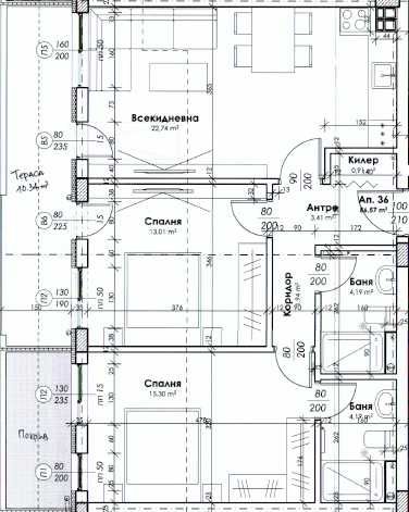 Продава се Тристаен апартамент в Пловдив, Христо Смирненски - 102 кв.м за 1000 €/кв.м - Снимка #2