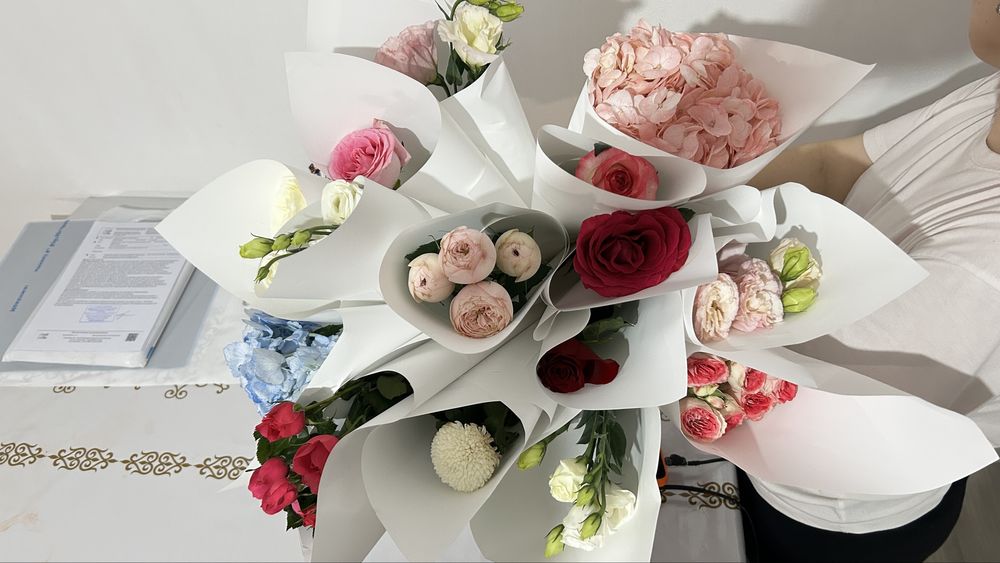 Свежый букет гүл