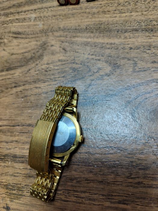 Часы СССР позолота