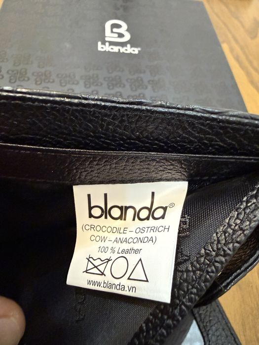 Кошелек из кожы Крокадила