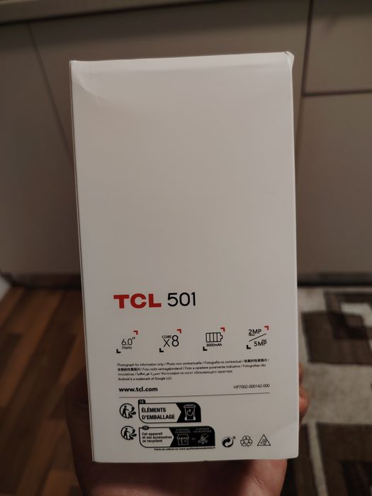Telefon TCL nou sigilat cu încărcător 2gb/32gb