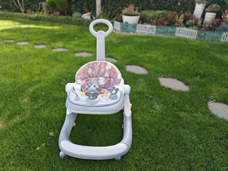 1.Pepita Jolly 4in1 premergator muzical. 2. Ante-premergător lemn