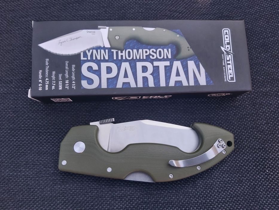 Сгъваем нож Cold Steel SPARTAN Lynn Thompson