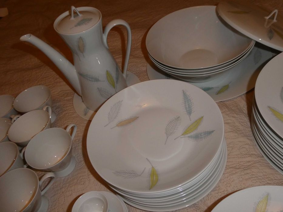 SERVICIU PORTELAN ROSENTHAL - 12 persoane - FORM 2000 - 110 piese !