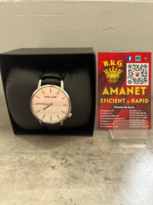 Ceas Police 15923J Amanet BKG