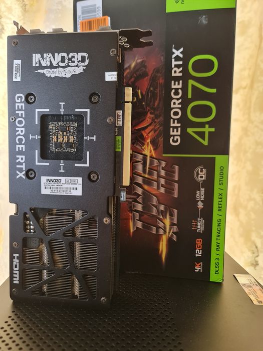 Продам RTX 4070 12GB Inno3D
